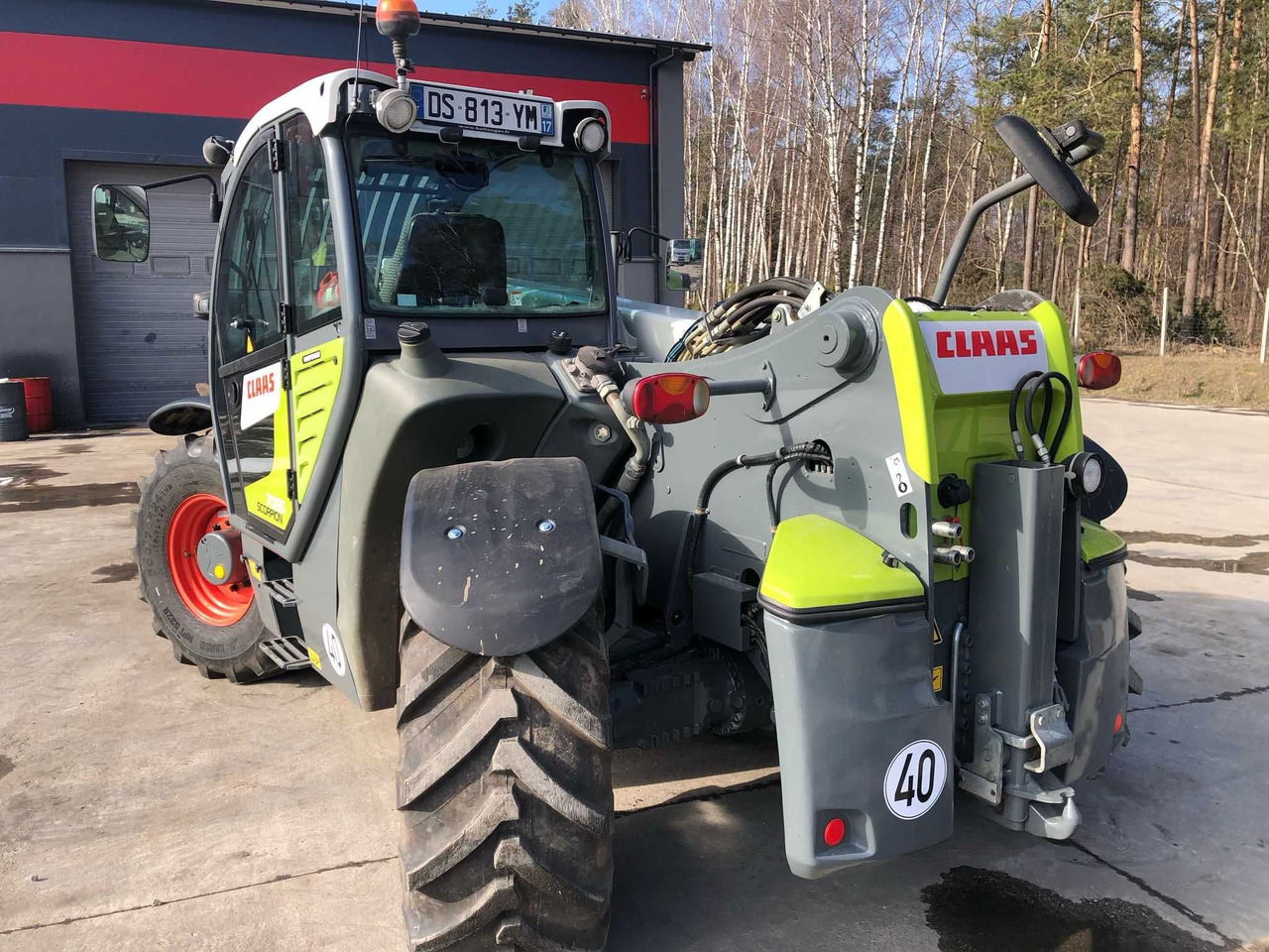CLAAS SCORPION 7055 Varipower, Klima, Zaczep hydr,Centr smar,z Francji - Otros maquinaria: foto 5 CLAAS SCORPION 7055 Varipower, Klima, Zaczep hydr,Centr smar,z Francji - Otros maquinaria: foto 5