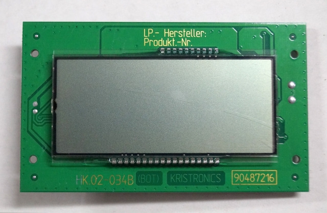 Hakomatic 90487216 | kristronisc display HK02-34B from 650/07 - Salpicadero para Equipo de manutención: foto 2 Hakomatic 90487216 | kristronisc display HK02-34B from 650/07 - Salpicadero para Equipo de manutención: foto 2