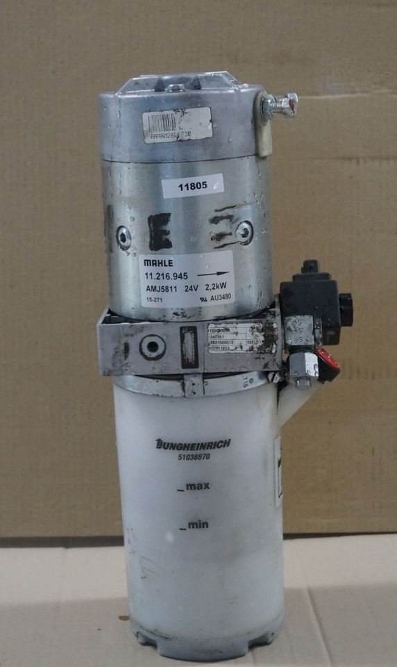 Jungheinrich 51006444 | Pump unit 24V 2,2KW Mahle AMJ5811 Pump motor 51056970 - Bomba hidráulica para Equipo de manutención: foto 1 Jungheinrich 51006444 | Pump unit 24V 2,2KW Mahle AMJ5811 Pump motor 51056970 - Bomba hidráulica para Equipo de manutención: foto 1