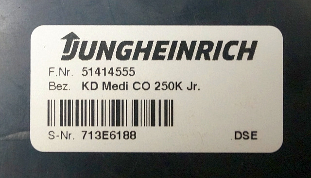Jungheinrich 51414555 | Display KD MEDI CO 250K Jr DSE sn. 713E6188 - Salpicadero para Equipo de manutención: foto 3 Jungheinrich 51414555 | Display KD MEDI CO 250K Jr DSE sn. 713E6188 - Salpicadero para Equipo de manutención: foto 3