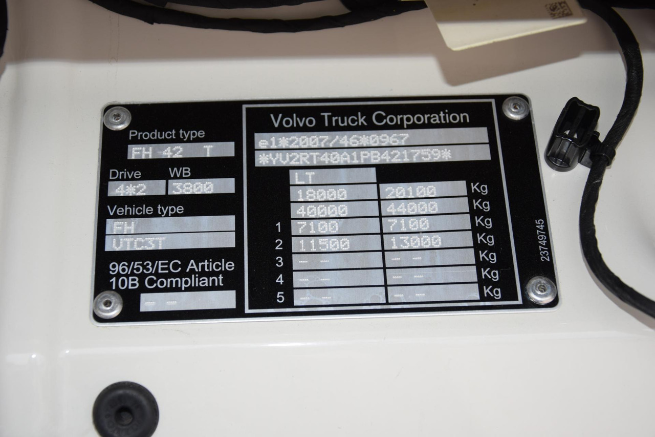 Cabeza tractora Volvo FH 500 Globetrotter XL: foto 16