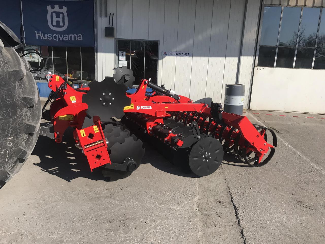 Akpil BISON 3.0 Federflex - Neumaschine - Rastras: foto 3 Akpil BISON 3.0 Federflex - Neumaschine - Rastras: foto 3