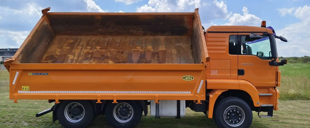 MAN TGS 26.440 | 6x4 | Retarder | Wywrotka Meiller  trójstronna | Euro 5 | - Camión volquete: foto 4 MAN TGS 26.440 | 6x4 | Retarder | Wywrotka Meiller  trójstronna | Euro 5 | - Camión volquete: foto 4