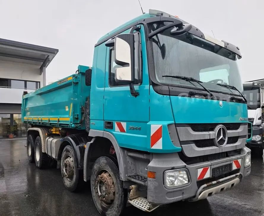 Mercedes-Benz Actros 3544 / 4144 •EPS •Wywrotka trójstronna • 8x4 • Meiller BORDMATIK • Euro5 • - Camión volquete: foto 4 Mercedes-Benz Actros 3544 / 4144 •EPS •Wywrotka trójstronna • 8x4 • Meiller BORDMATIK • Euro5 • - Camión volquete: foto 4