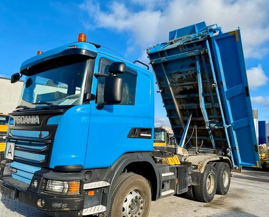 Scania G 480 6x4 |Wywrotka trójstronna Dautel | Bordmatik | Euro 5 | Retarder | Klima | Napęd na tylną oś - Camión volquete: foto 5 Scania G 480 6x4 |Wywrotka trójstronna Dautel | Bordmatik | Euro 5 | Retarder | Klima | Napęd na tylną oś - Camión volquete: foto 5