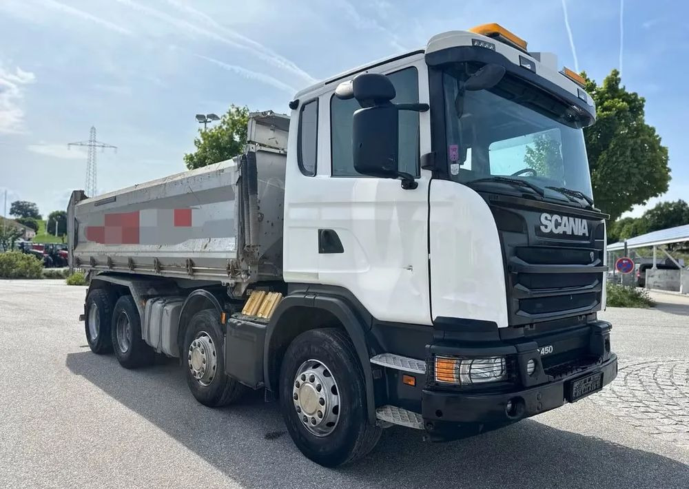 Scania G450 8x4 / Trójstronna Wywrotka / 1. właściciel / 2016 / Półautomat/Bordmatik - Camión volquete: foto 1 Scania G450 8x4 / Trójstronna Wywrotka / 1. właściciel / 2016 / Półautomat/Bordmatik - Camión volquete: foto 1
