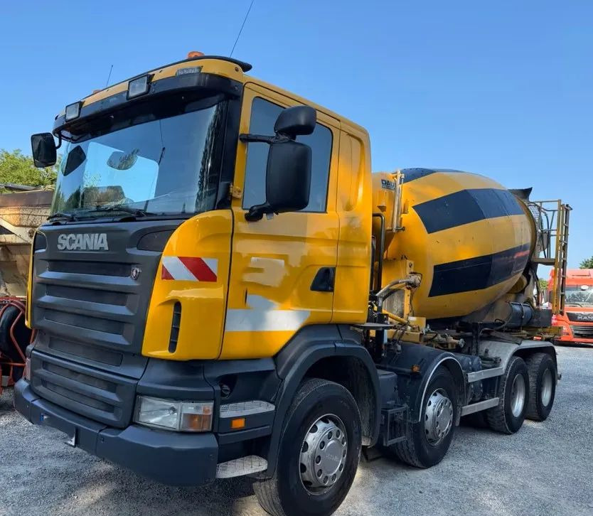 Scania R420 – WYMIENNY SYSTEM: WYWROTKA + MIESZALNIK | 8x4 | EURO4 - Camión volquete: foto 5 Scania R420 – WYMIENNY SYSTEM: WYWROTKA + MIESZALNIK | 8x4 | EURO4 - Camión volquete: foto 5
