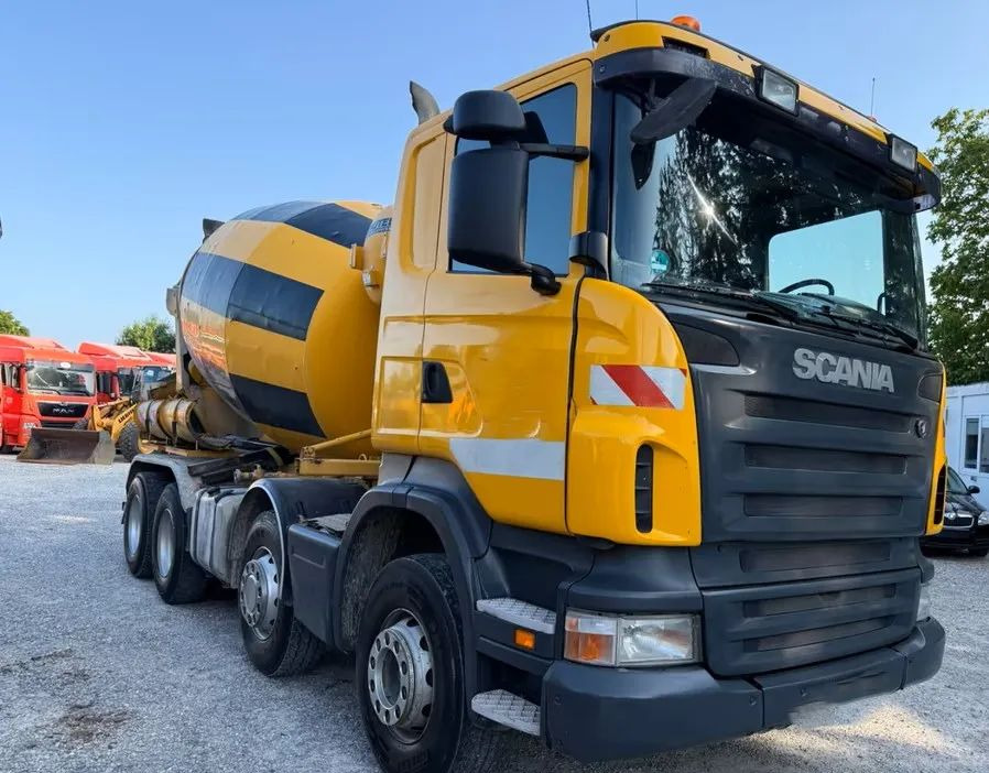 Scania R420 – WYMIENNY SYSTEM: WYWROTKA + MIESZALNIK | 8x4 | EURO4 - Camión volquete: foto 2 Scania R420 – WYMIENNY SYSTEM: WYWROTKA + MIESZALNIK | 8x4 | EURO4 - Camión volquete: foto 2