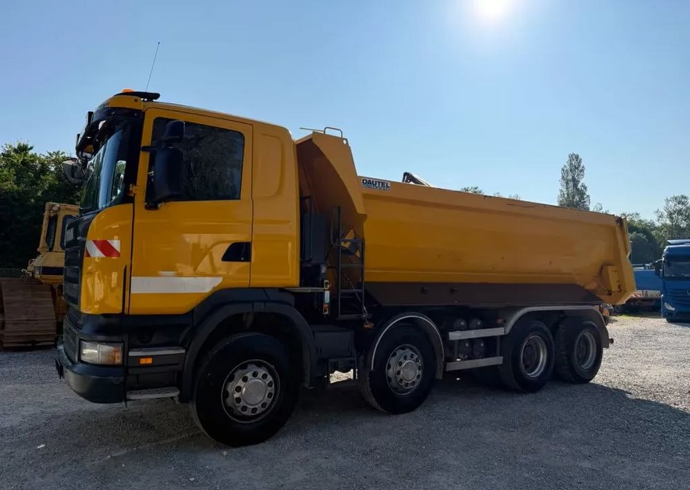 Scania R420 – WYMIENNY SYSTEM: WYWROTKA + MIESZALNIK | 8x4 | EURO4 - Camión volquete: foto 1 Scania R420 – WYMIENNY SYSTEM: WYWROTKA + MIESZALNIK | 8x4 | EURO4 - Camión volquete: foto 1
