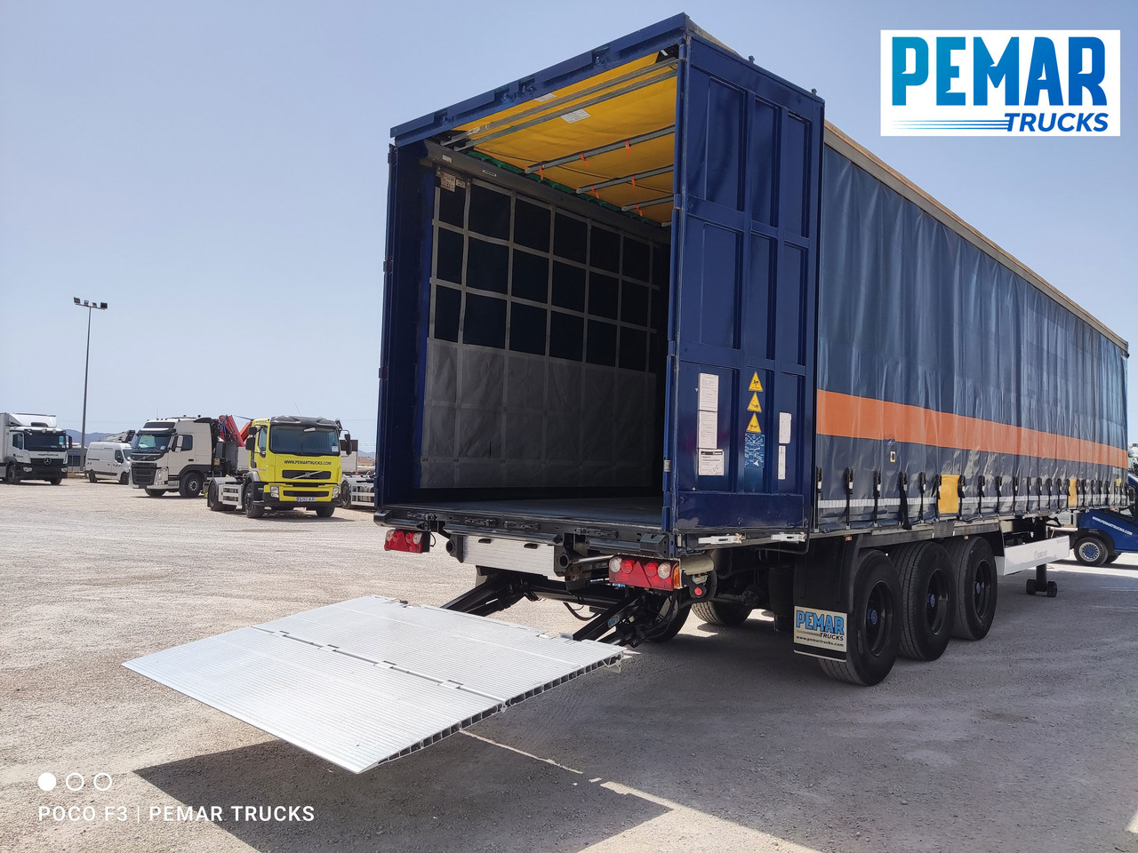 Semirremolque lona KRONE SD TAUTLINER PLATAFORMA ELEVADORA: foto 16
