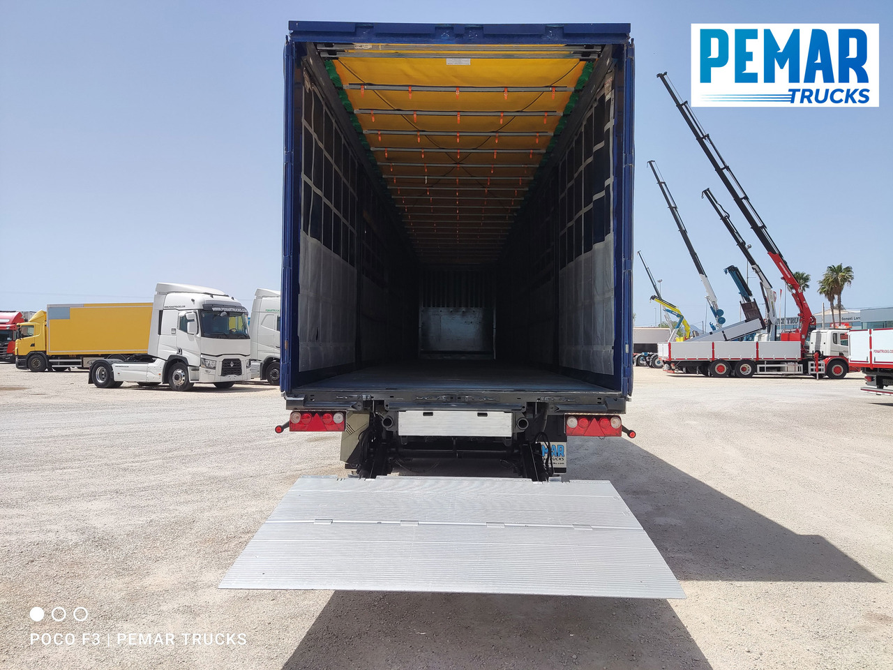 Semirremolque lona KRONE SD TAUTLINER PLATAFORMA ELEVADORA: foto 17