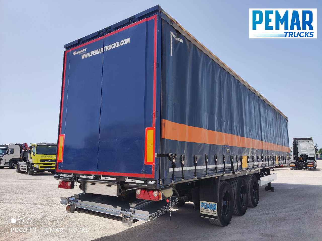 KRONE SD TAUTLINER PLATAFORMA ELEVADORA - Semirremolque lona: foto 5 KRONE SD TAUTLINER PLATAFORMA ELEVADORA - Semirremolque lona: foto 5
