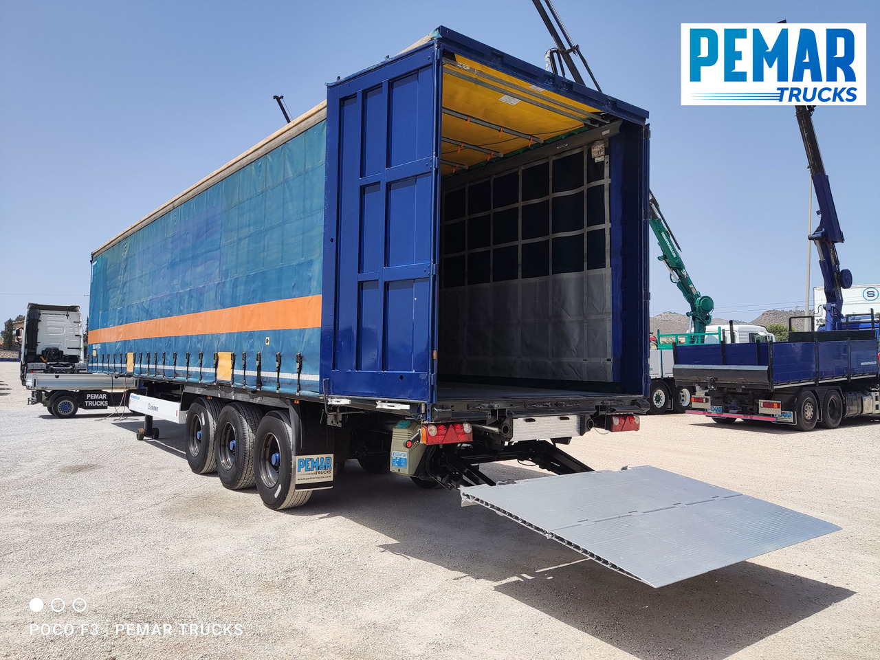 Semirremolque lona KRONE SD TAUTLINER PLATAFORMA ELEVADORA: foto 18