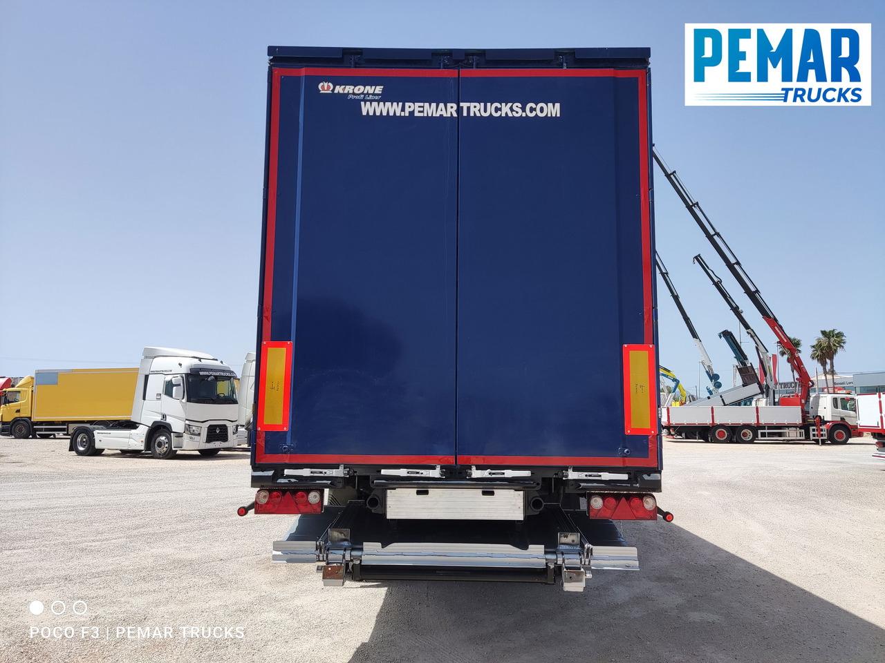 Semirremolque lona KRONE SD TAUTLINER PLATAFORMA ELEVADORA: foto 6