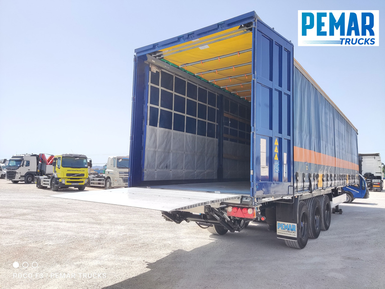 Semirremolque lona KRONE SD TAUTLINER PLATAFORMA ELEVADORA: foto 12