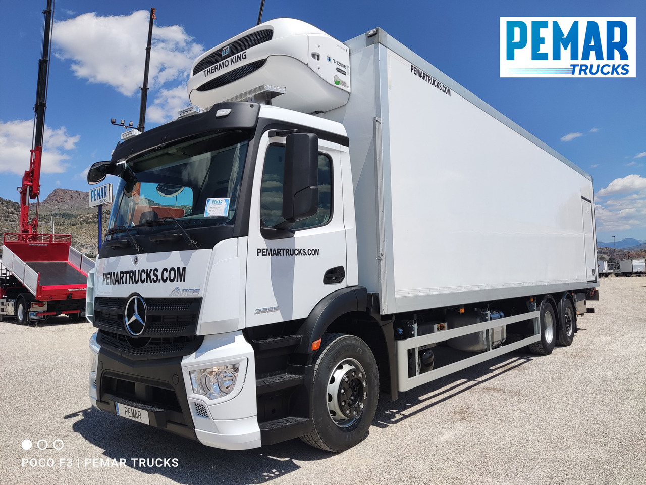 MERCEDES-BENZ ANTOS 2535 6X2 FRIGORIFICO - Camión frigorífico: foto 1 MERCEDES-BENZ ANTOS 2535 6X2 FRIGORIFICO - Camión frigorífico: foto 1