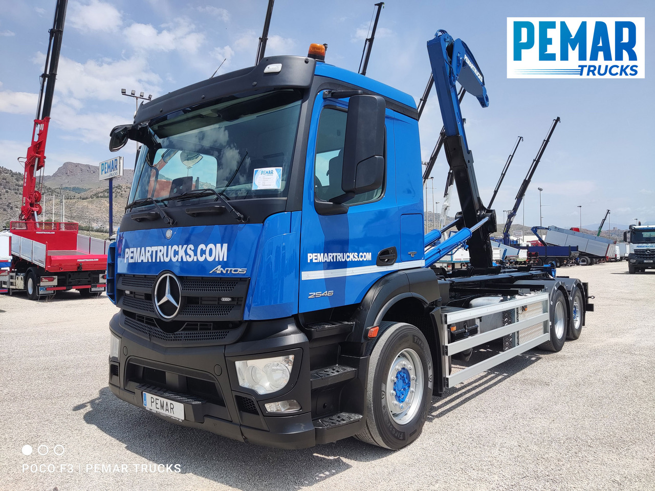 MERCEDES-BENZ ANTOS 2546 6X2 MULTILIFT - Camión portacontenedore/ Intercambiable: foto 1 MERCEDES-BENZ ANTOS 2546 6X2 MULTILIFT - Camión portacontenedore/ Intercambiable: foto 1
