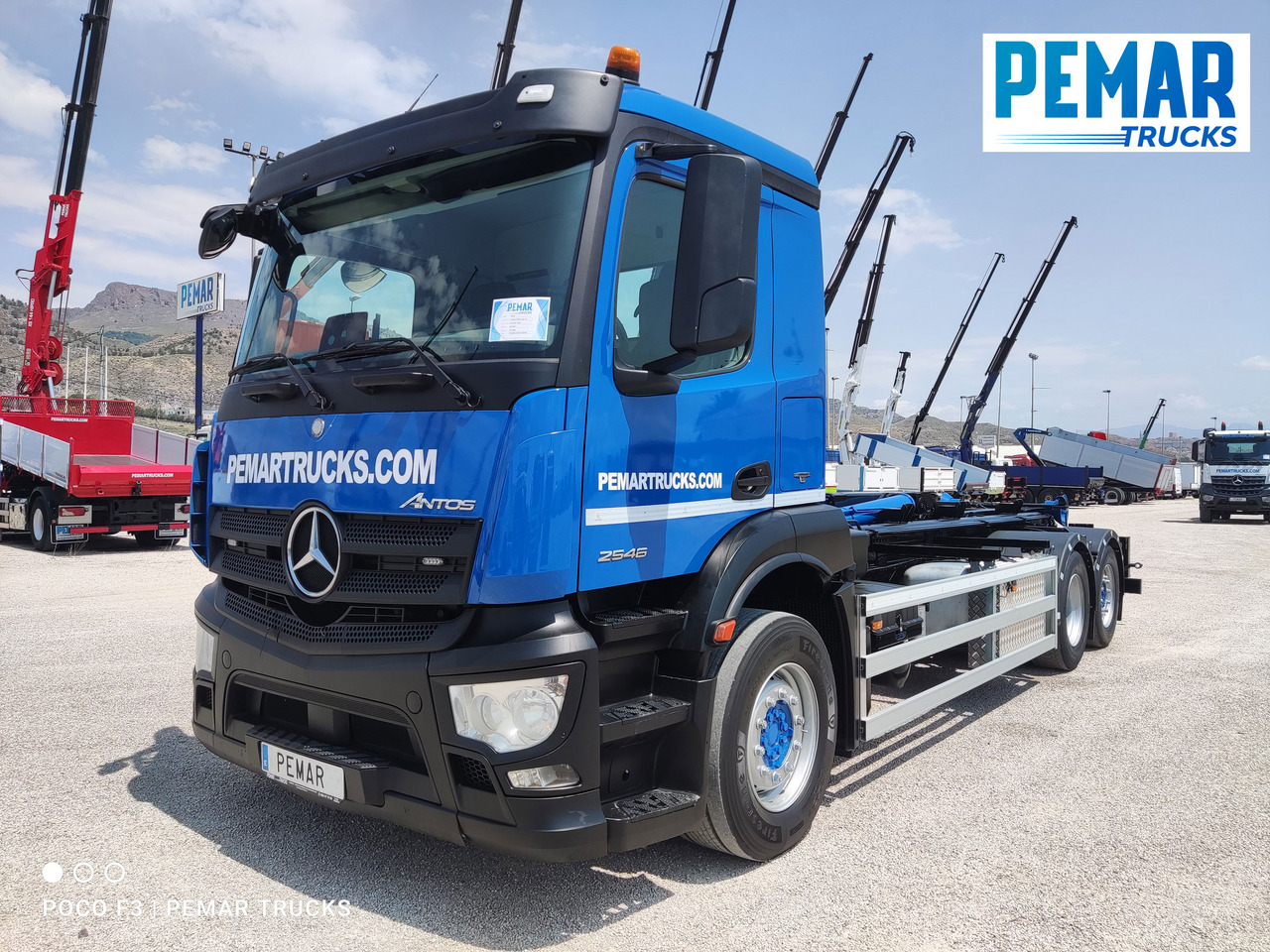 MERCEDES-BENZ ANTOS 2546 6X2 MULTILIFT - Camión portacontenedore/ Intercambiable: foto 2 MERCEDES-BENZ ANTOS 2546 6X2 MULTILIFT - Camión portacontenedore/ Intercambiable: foto 2