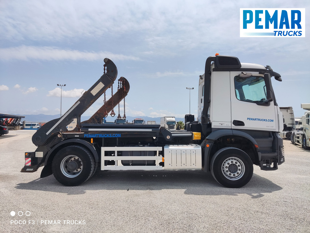 MERCEDES-BENZ AROCS 1845 PORTACONTENEDOR CADENAS - Camión portacontenedor de cadenas: foto 5 MERCEDES-BENZ AROCS 1845 PORTACONTENEDOR CADENAS - Camión portacontenedor de cadenas: foto 5