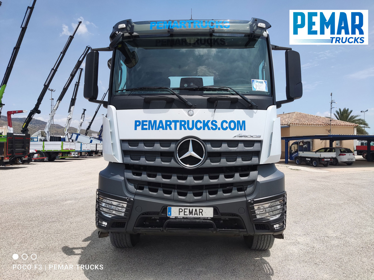 MERCEDES-BENZ AROCS 1845 PORTACONTENEDOR CADENAS - Camión portacontenedor de cadenas: foto 3 MERCEDES-BENZ AROCS 1845 PORTACONTENEDOR CADENAS - Camión portacontenedor de cadenas: foto 3
