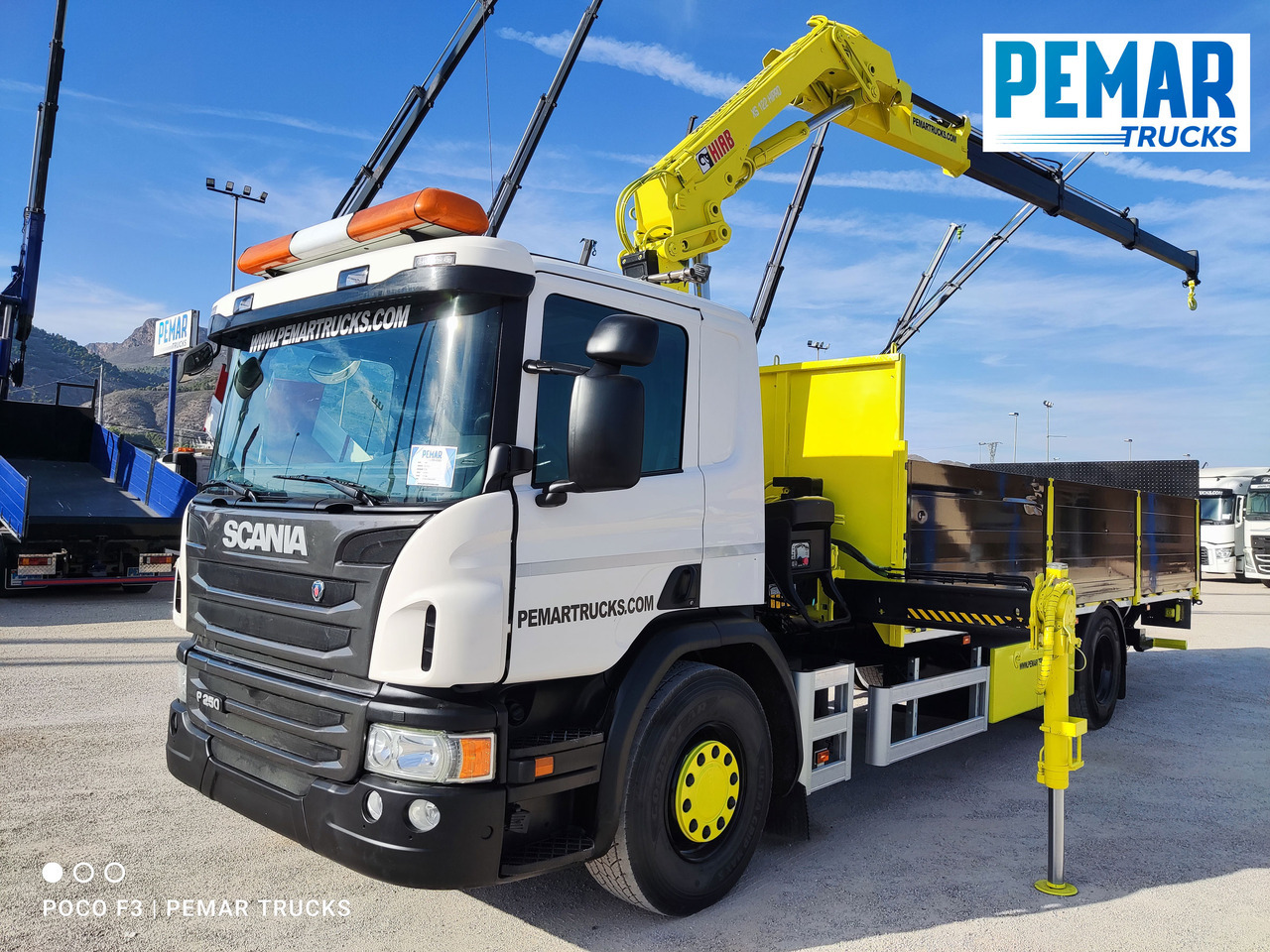 SCANIA P 250 GRUA CAJA FIJA - Camión grúa: foto 1 SCANIA P 250 GRUA CAJA FIJA - Camión grúa: foto 1
