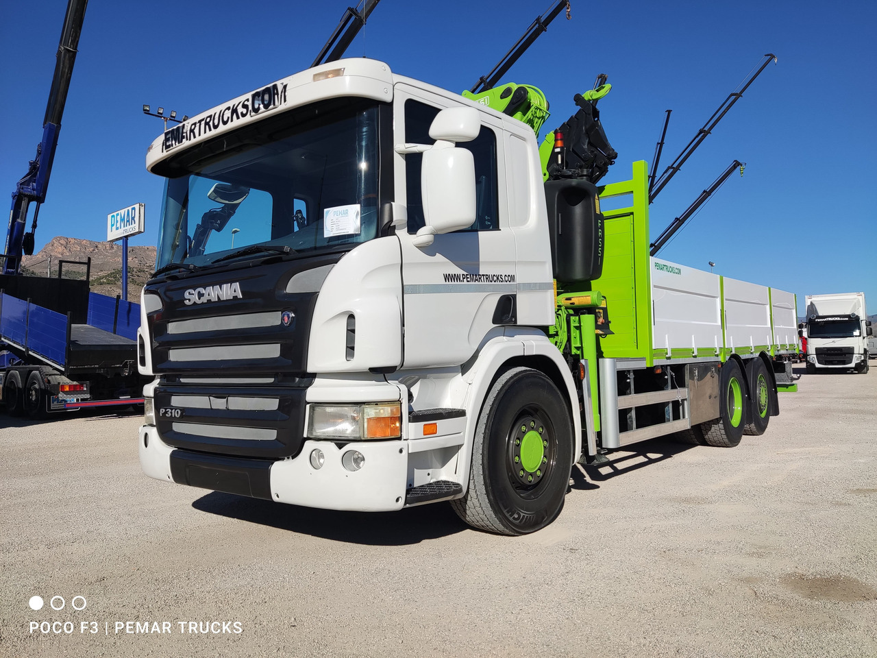 SCANIA P 310 6X2 GRUA CAJA FIJA FASSI F 210 - Camión grúa: foto 2 SCANIA P 310 6X2 GRUA CAJA FIJA FASSI F 210 - Camión grúa: foto 2