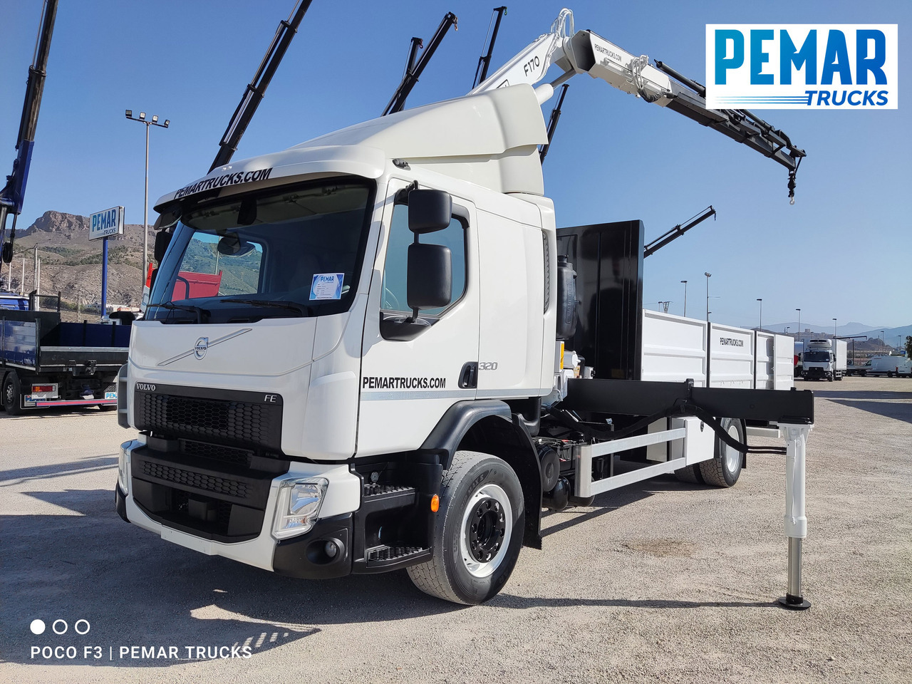 VOLVO FE 320 GRUA CAJA FIJA 18T EURO 6 - Camión grúa: foto 1 VOLVO FE 320 GRUA CAJA FIJA 18T EURO 6 - Camión grúa: foto 1