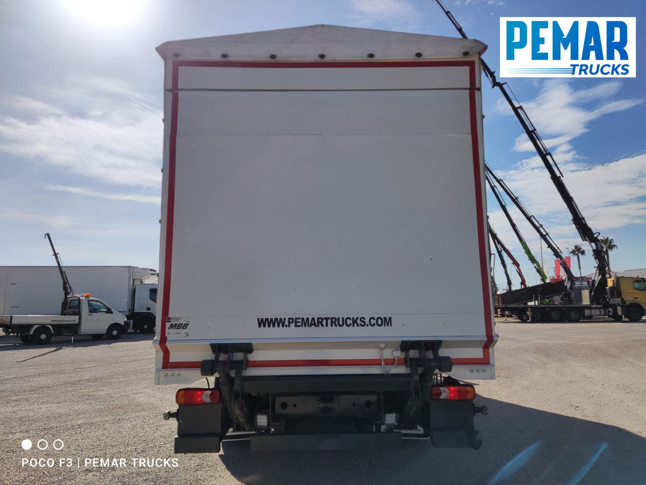 Camión lona VOLVO FL 250 SEMITAUTLINER 16T: foto 6 Camión lona VOLVO FL 250 SEMITAUTLINER 16T: foto 6