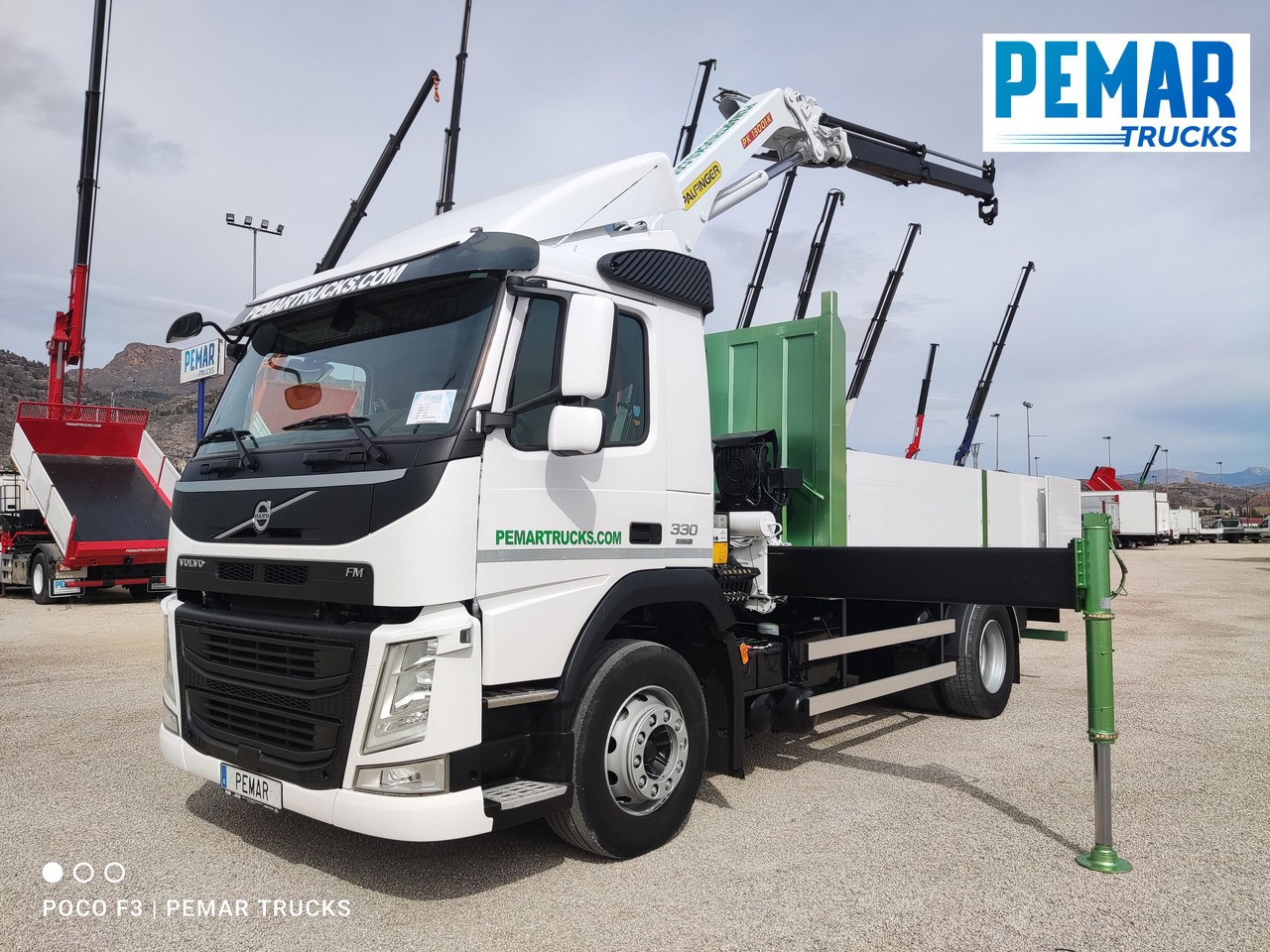 VOLVO FM 330 4X2 GRUA CAJA FIJA - Camión caja abierta, Camión grúa: foto 1 VOLVO FM 330 4X2 GRUA CAJA FIJA - Camión caja abierta, Camión grúa: foto 1