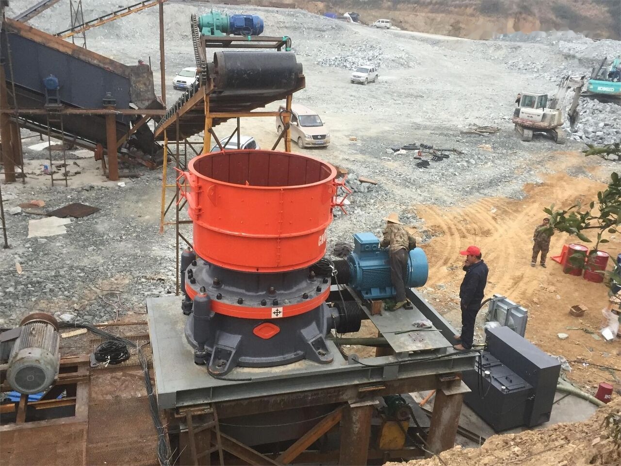 Trituradora de cono nuevo Kinglink New KCH660 Cone Crusher | Aggregate | Andesite: foto 6 Trituradora de cono nuevo Kinglink New KCH660 Cone Crusher | Aggregate | Andesite: foto 6