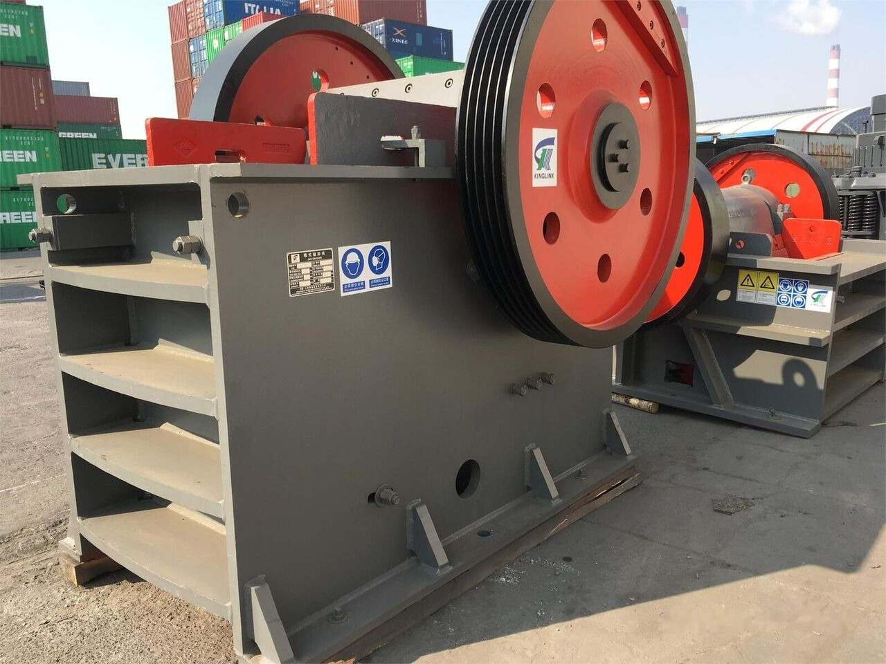 Trituradora de mandíbula nuevo Kinglink PE600x900 | PE2436 River stone Jaw Crusher: foto 6