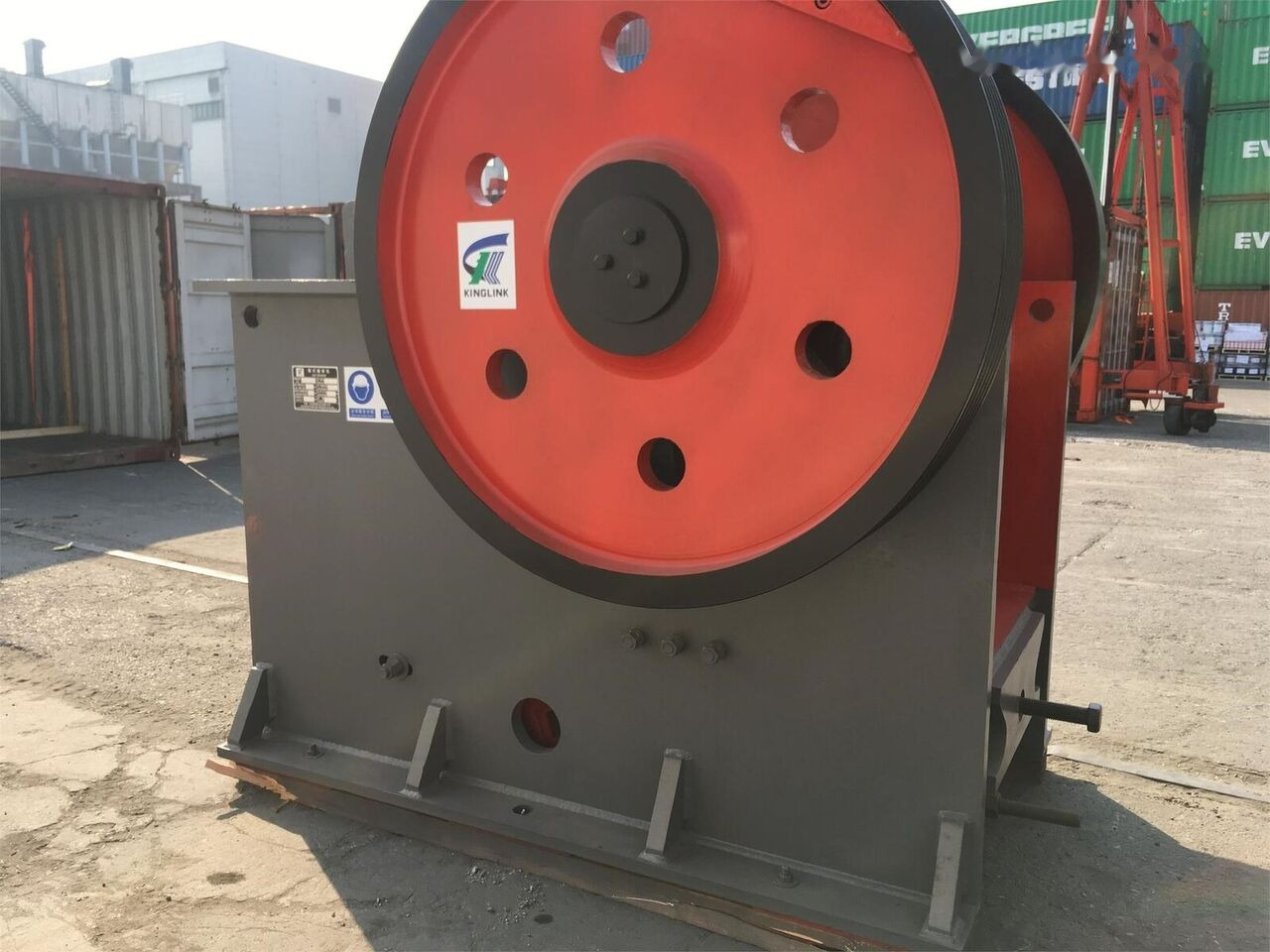 Trituradora de mandíbula nuevo Kinglink PE600x900 | PE2436 River stone Jaw Crusher: foto 10