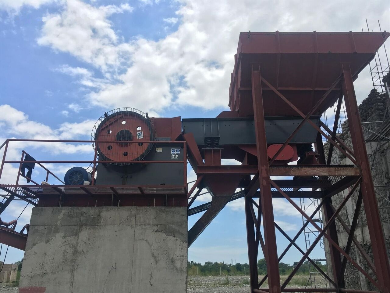 Trituradora de mandíbula nuevo Kinglink PE600x900 | PE2436 River stone Jaw Crusher: foto 8