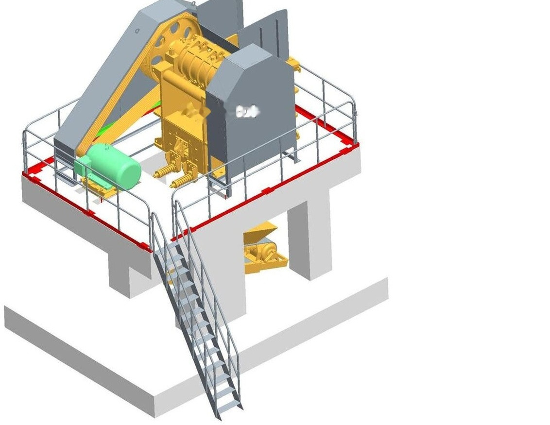 Trituradora de mandíbula nuevo Kinglink PE600x900 | PE2436 River stone Jaw Crusher: foto 11