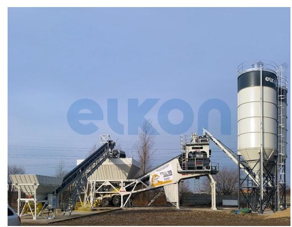 ELKON Elkon MOBILE MASTER-135 JAGUAR110 m³/godz - Planta de hormigón: foto 4 ELKON Elkon MOBILE MASTER-135 JAGUAR110 m³/godz - Planta de hormigón: foto 4