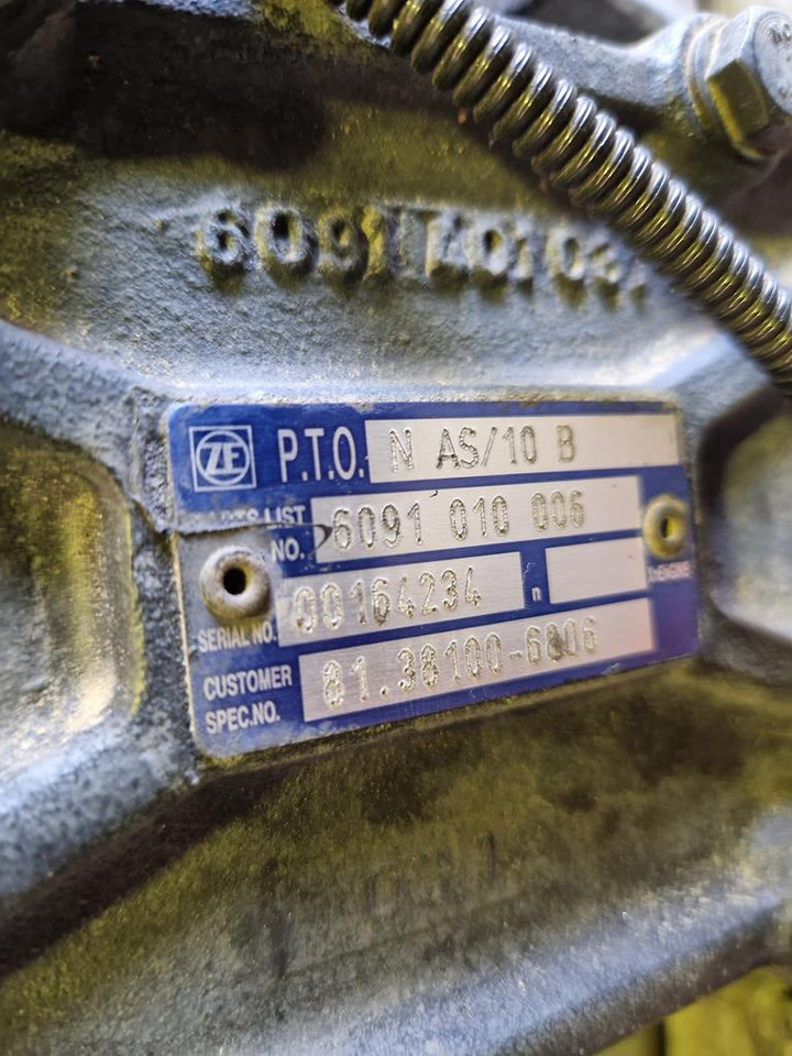 ZF P.T.O ASTRONIC N AS/10 B - 81.38100 - 6806 - Transmisión para Camión: foto 5 ZF P.T.O ASTRONIC N AS/10 B - 81.38100 - 6806 - Transmisión para Camión: foto 5