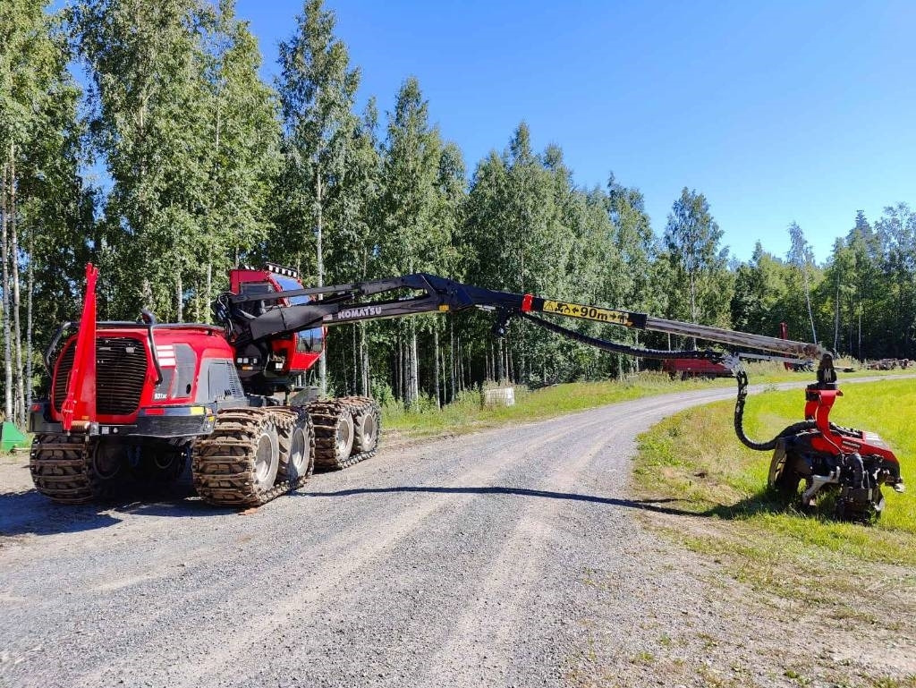 Procesadora forestal Komatsu 931 XC: foto 8