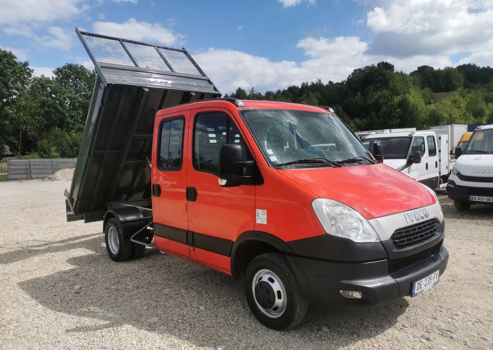 Iveco Daily 35C13 Brygadówka wywrotka Klimatyzacja Dubel hak kiper doka 35C13 - Furgoneta basculante: foto 1 Iveco Daily 35C13 Brygadówka wywrotka Klimatyzacja Dubel hak kiper doka 35C13 - Furgoneta basculante: foto 1