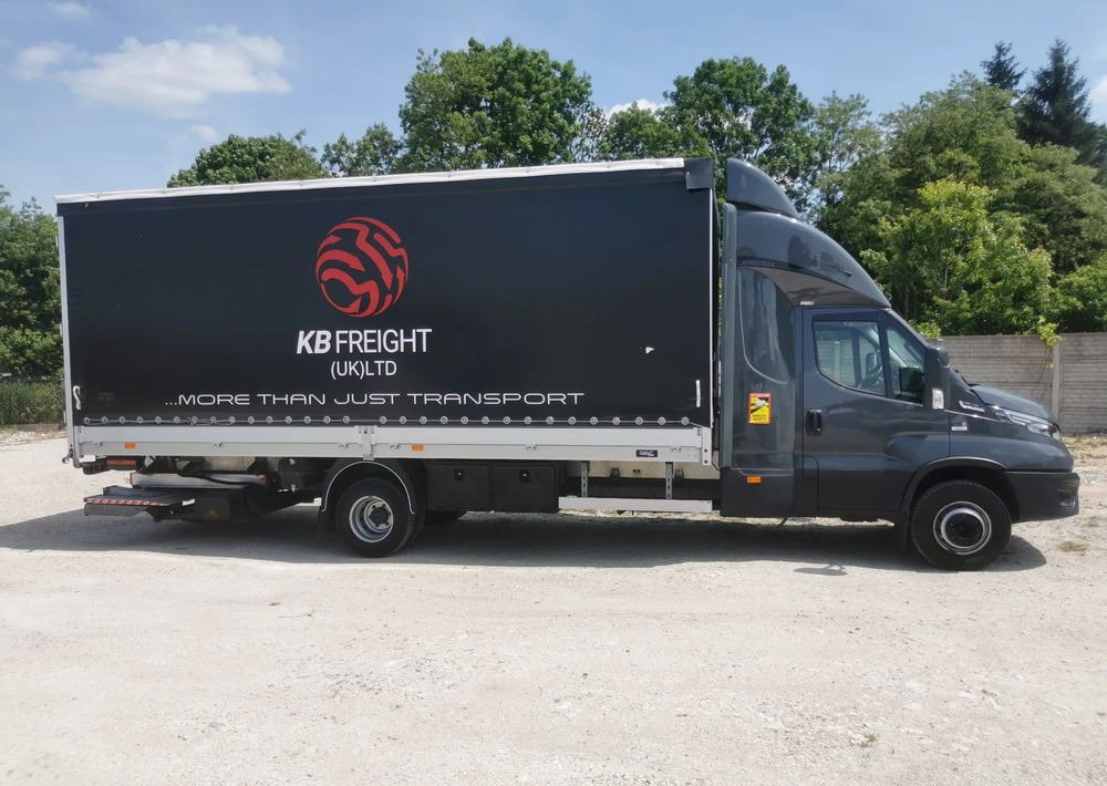 Iveco Daily 72-180 na Gwarancji Burtofirana15pal Dach suwany Winda 1.5T Pneumatyka 70C18 automat Hi-Matic - Furgoneta con lona: foto 2 Iveco Daily 72-180 na Gwarancji Burtofirana15pal Dach suwany Winda 1.5T Pneumatyka 70C18 automat Hi-Matic - Furgoneta con lona: foto 2