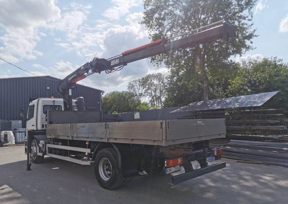 Mercedes-Benz Atego 1823 żuraw HDS Atlas 105.2 koła 315/80R22,5 - Camión caja abierta, Camión grúa: foto 5 Mercedes-Benz Atego 1823 żuraw HDS Atlas 105.2 koła 315/80R22,5 - Camión caja abierta, Camión grúa: foto 5
