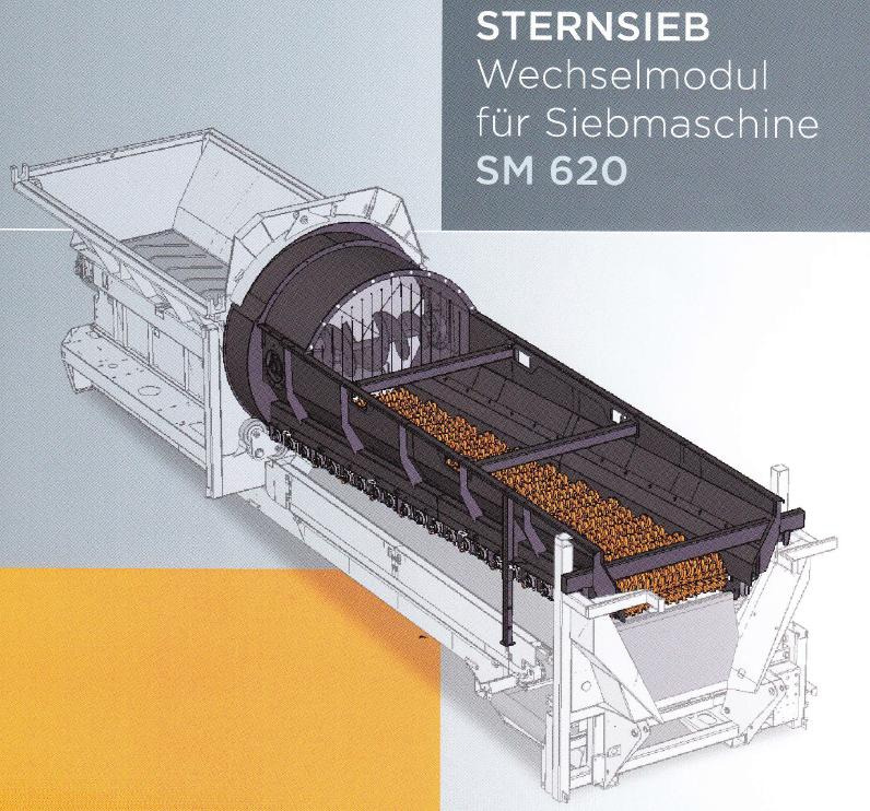 Sternsieb Wechselmodul für Doppstadt SM620 TYP 3 / 0-20mm - Recambio para Cribadora: foto 1 Sternsieb Wechselmodul für Doppstadt SM620 TYP 3 / 0-20mm - Recambio para Cribadora: foto 1