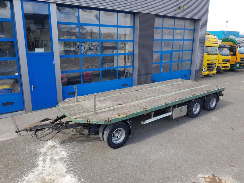 Kromhout Nieuwe Apk Lengte 720 cm H = 98 cm Twistlocks - Remolque plataforma/ Caja abierta: foto 1 Kromhout Nieuwe Apk Lengte 720 cm H = 98 cm Twistlocks - Remolque plataforma/ Caja abierta: foto 1