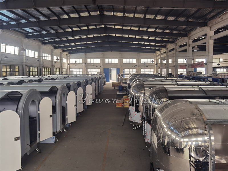 Remolque venta ambulante para transporte de alimentos nuevo YOWON European standard food trailer with CE certificate: foto 7 Remolque venta ambulante para transporte de alimentos nuevo YOWON European standard food trailer with CE certificate: foto 7