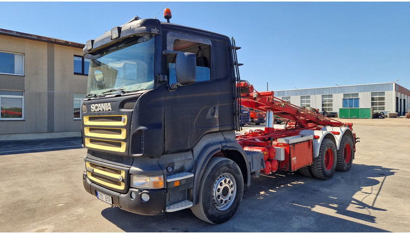 Scania R500 6X4 - Camión con equipo de cable: foto 1 Scania R500 6X4 - Camión con equipo de cable: foto 1