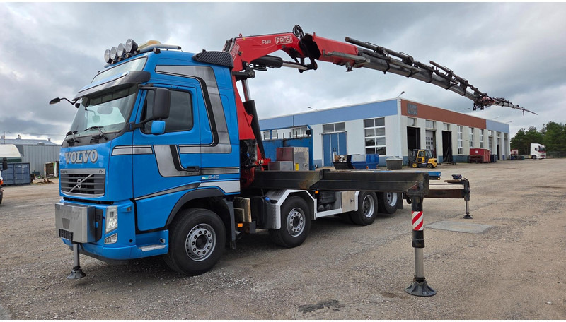 Volvo FH540 8X2 FASSI F660 + Jib max 33,5m. - Camión caja abierta, Camión grúa: foto 1 Volvo FH540 8X2 FASSI F660 + Jib max 33,5m. - Camión caja abierta, Camión grúa: foto 1