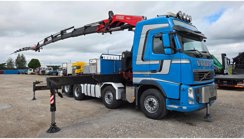 Volvo FH540 8X2 FASSI F660 + Jib max 33,5m. - Camión caja abierta, Camión grúa: foto 2 Volvo FH540 8X2 FASSI F660 + Jib max 33,5m. - Camión caja abierta, Camión grúa: foto 2