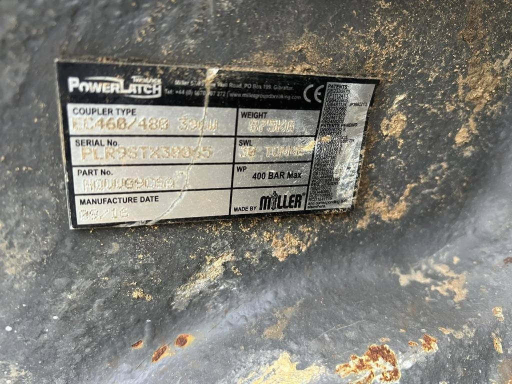 Cazo para Maquinaria de construcción Volvo EC 480 E L coupler + bucket: foto 8 Cazo para Maquinaria de construcción Volvo EC 480 E L coupler + bucket: foto 8