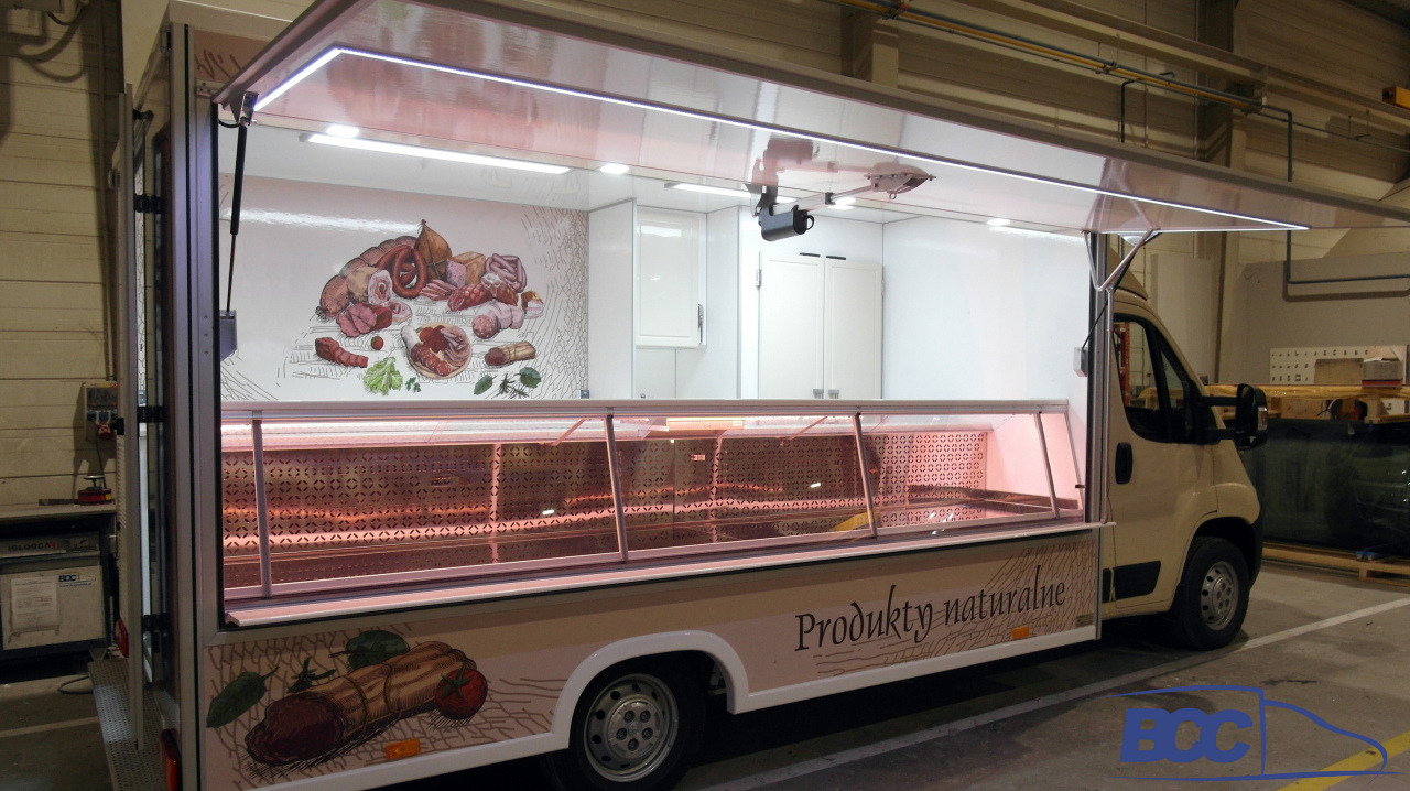 BCC POLSKA - FOOD TRUCK - MOBILNY SKLEP MIĘSNY PEUGEOT BOXER - Camión tienda: foto 5 BCC POLSKA - FOOD TRUCK - MOBILNY SKLEP MIĘSNY PEUGEOT BOXER - Camión tienda: foto 5