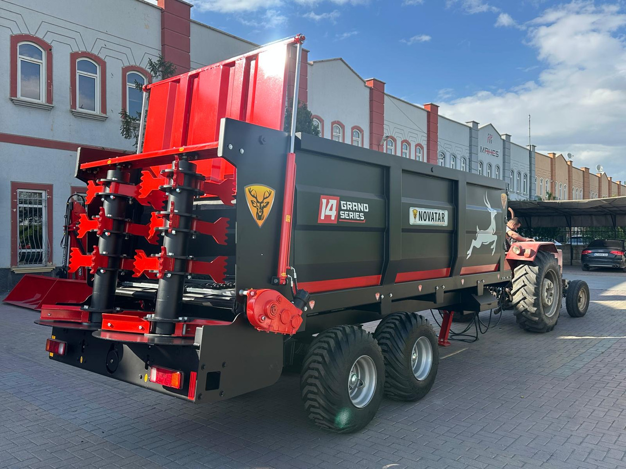 Novatar Manure Spreader Trailer 10 M3 - Esparcidor de estiércol: foto 5 Novatar Manure Spreader Trailer 10 M3 - Esparcidor de estiércol: foto 5