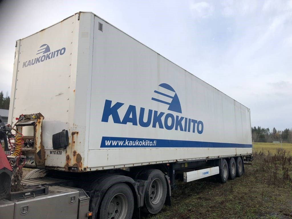 Krone 3 aks. Vahva lumikatto, tuuletus, HYVÄ VARASTO - Semirremolque caja cerrada: foto 3 Krone 3 aks. Vahva lumikatto, tuuletus, HYVÄ VARASTO - Semirremolque caja cerrada: foto 3